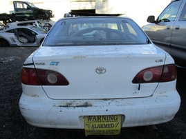 2002 TOYOTA COROLLA CE WHITE 1.8L AT Z16522